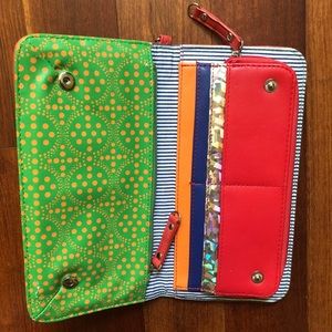 Colorful Summer Clutch Wallet